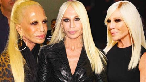 figlia donatella versace oggi|what happened to donatella versace's face.